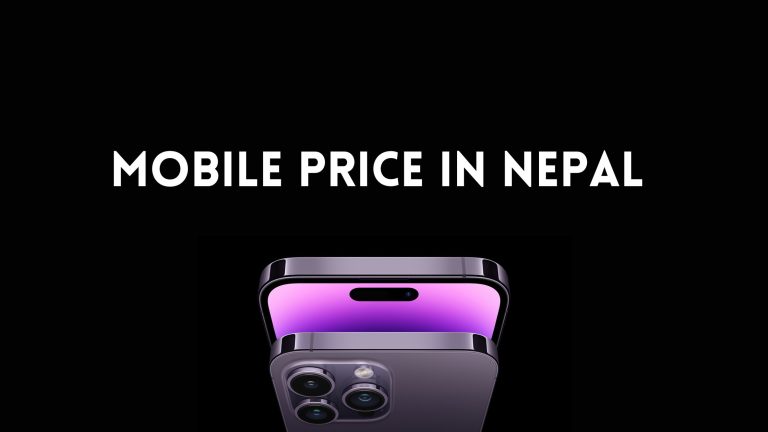 Mobile Price In Nepal [2023] | Price In Nepal